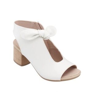 Good Choice Shoes White Kimora Women's Heeled Sandals